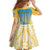 Personalised Vanuatu Sanma Day Kid Short Sleeve Dress Special Style - Polynesian Pride