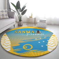 Vanuatu Sanma Day Round Carpet Special Style - Polynesian Pride