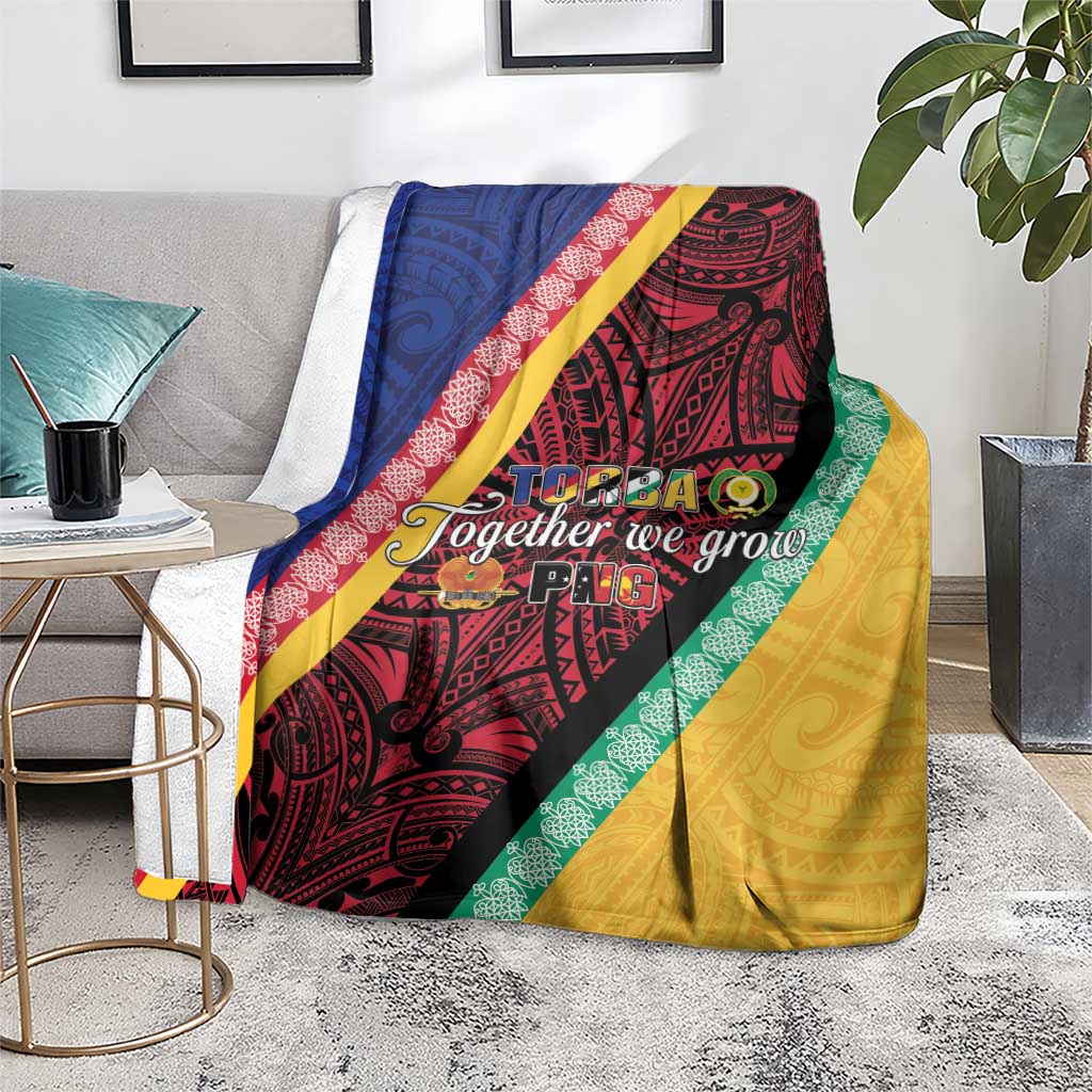 Love Torba PNG Day Blanket Together We Grow - Polynesian Pride