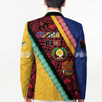 Love Torba PNG Day Blazer Together We Grow - Polynesian Pride