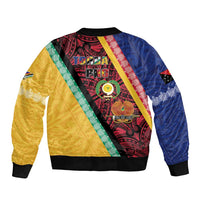 Love Torba PNG Day Bomber Jacket Together We Grow - Polynesian Pride