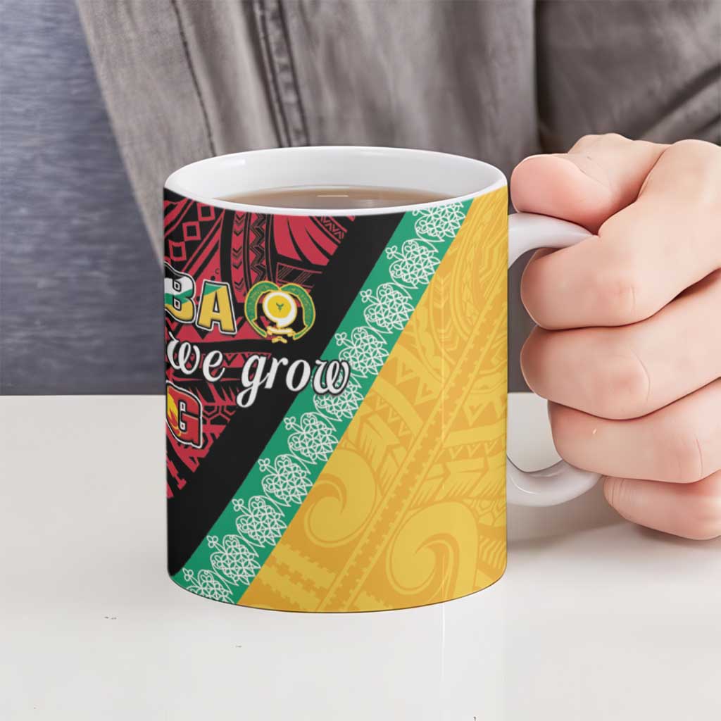 Love Torba PNG Day Ceramic Mug Together We Grow - Polynesian Pride