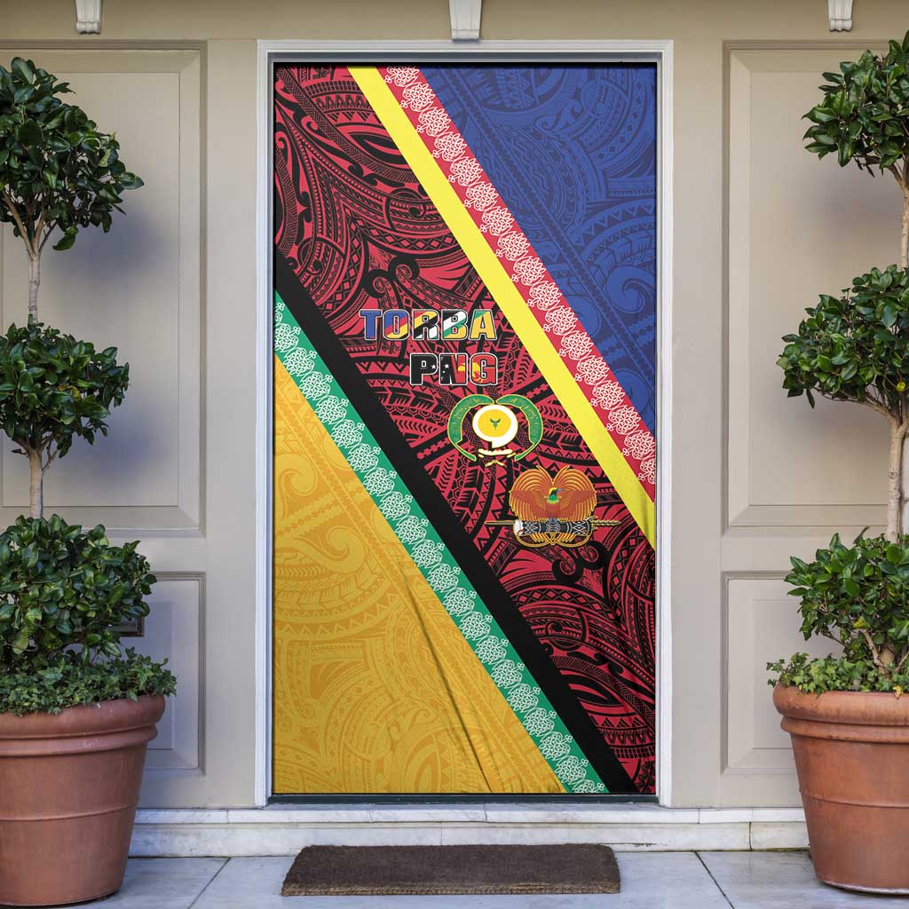 Love Torba PNG Day Door Cover Together We Grow - Polynesian Pride