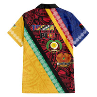 Love Torba PNG Day Family Matching Tank Maxi Dress and Hawaiian Shirt Together We Grow - Polynesian Pride