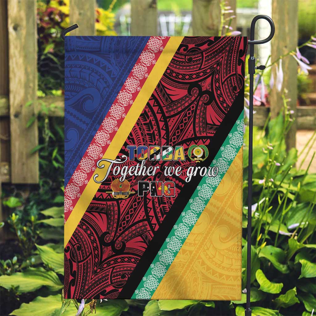 Love Torba PNG Day Garden Flag Together We Grow - Polynesian Pride