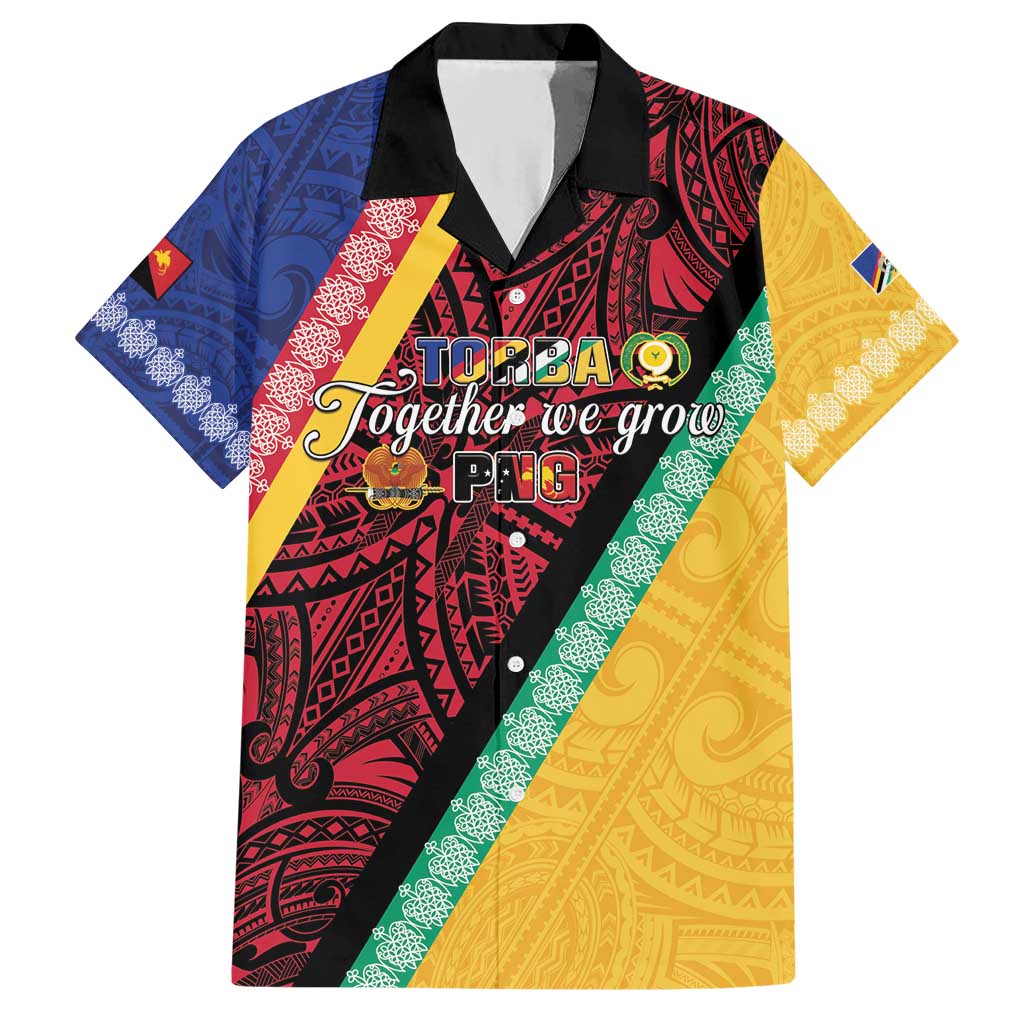 Love Torba PNG Day Hawaiian Shirt Together We Grow - Polynesian Pride
