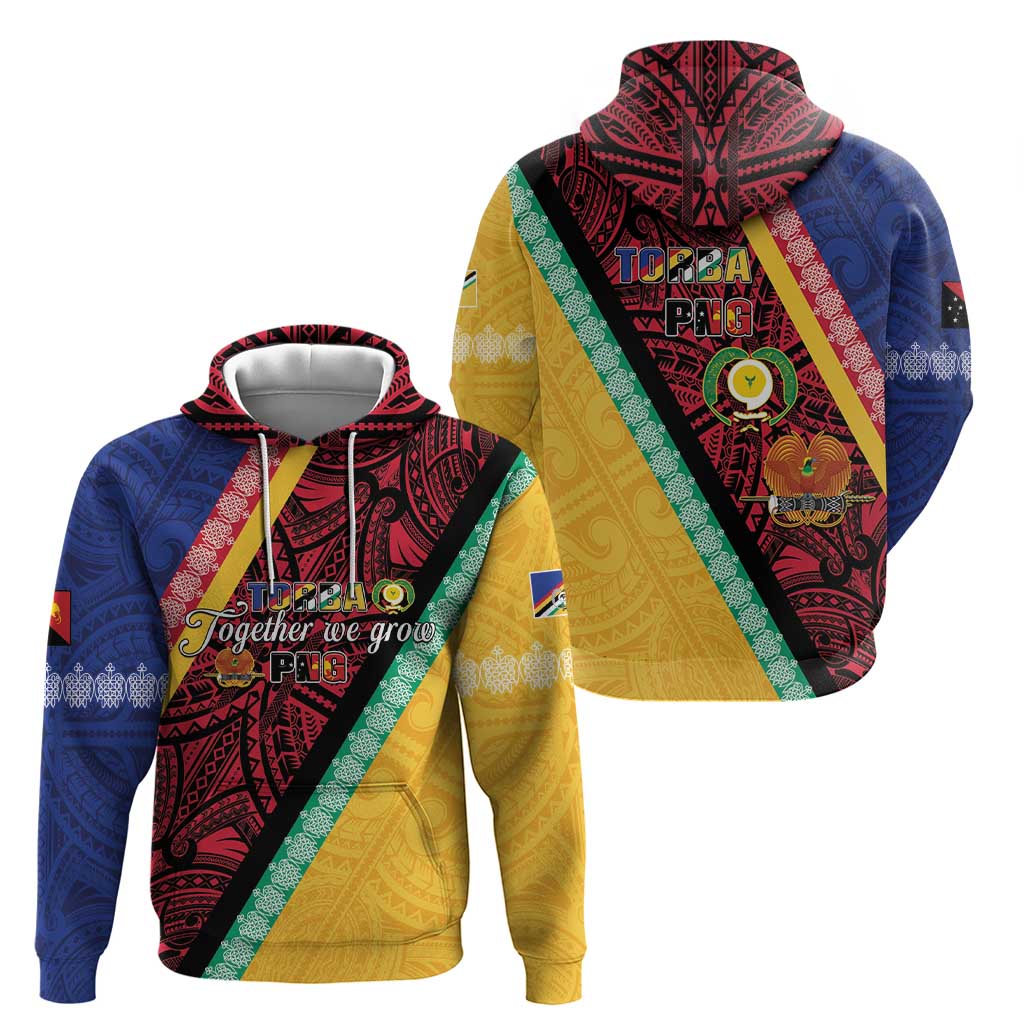 Love Torba PNG Day Hoodie Together We Grow - Polynesian Pride