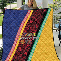 Love Torba PNG Day Quilt Together We Grow - Polynesian Pride