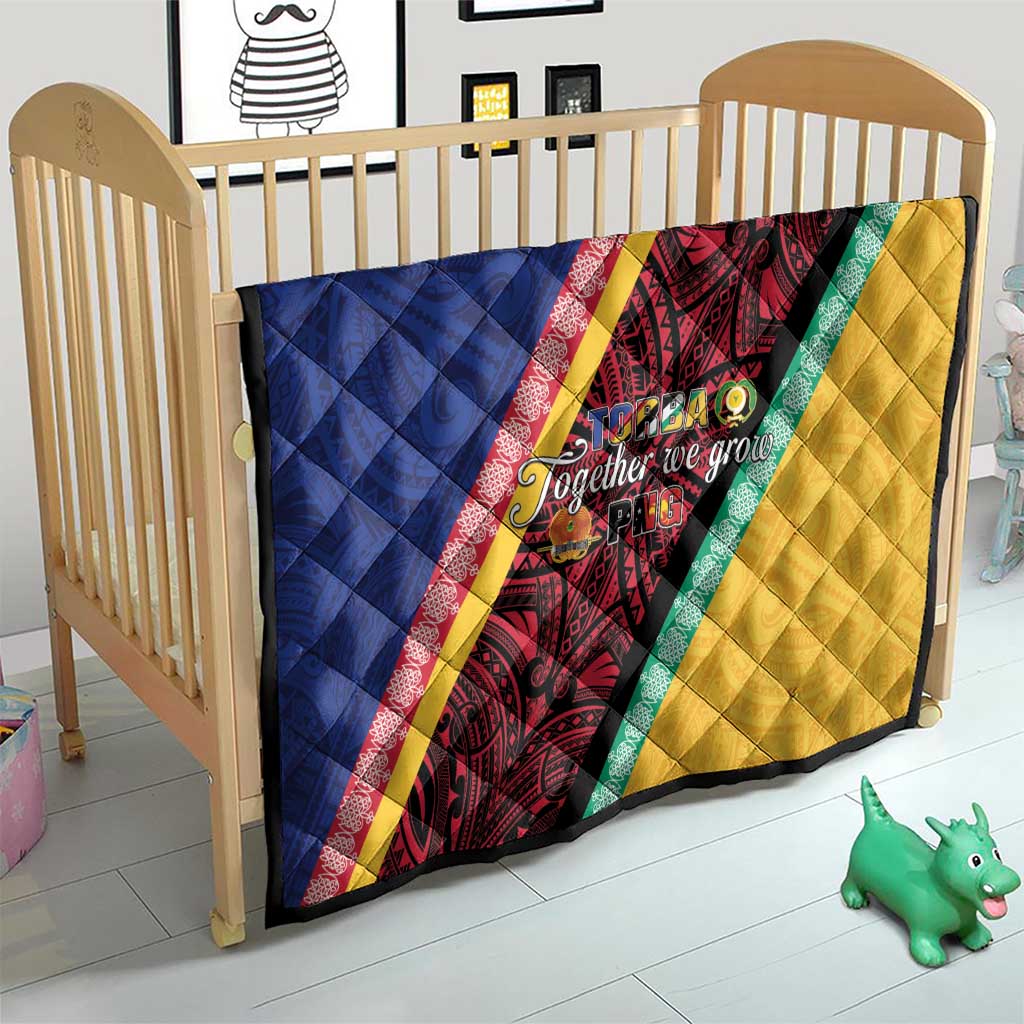 Love Torba PNG Day Quilt Together We Grow - Polynesian Pride