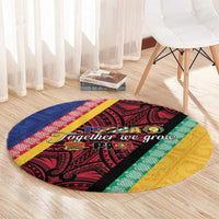 Love Torba PNG Day Round Carpet Together We Grow - Polynesian Pride