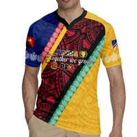 Love Torba PNG Day Rugby Jersey Together We Grow - Polynesian Pride