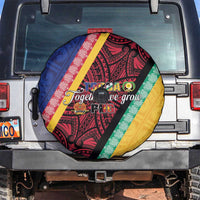 Love Torba PNG Day Spare Tire Cover Together We Grow - Polynesian Pride