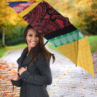 Love Torba PNG Day Umbrella Together We Grow - Polynesian Pride
