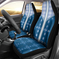 Blue Hawaii Paniolo Quilt Motif Car Seat Cover LT05 - Polynesian Pride