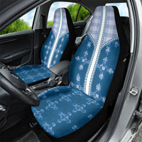 Blue Hawaii Paniolo Quilt Motif Car Seat Cover LT05 - Polynesian Pride