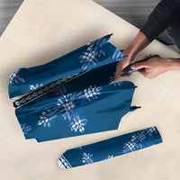 Blue Hawaii Paniolo Quilt Motif Umbrella LT05 - Polynesian Pride