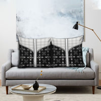 Black Hawaii Paniolo Quilt Motif Pillow Cover LT05 - Polynesian Pride