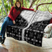 Black Hawaii Paniolo Quilt Motif Quilt LT05 - Polynesian Pride