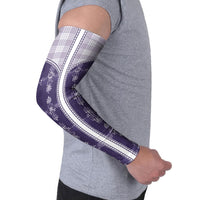 Purple Hawaii Paniolo Quilt Motif Arm Sleeves LT05 - Polynesian Pride