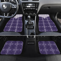 Purple Hawaii Paniolo Quilt Motif Car Mats LT05 Set 4pcs Purple - Polynesian Pride