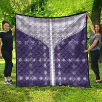 Purple Hawaii Paniolo Quilt Motif Quilt LT05 - Polynesian Pride