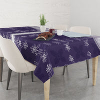 Purple Hawaii Paniolo Quilt Motif Tablecloth LT05 - Polynesian Pride