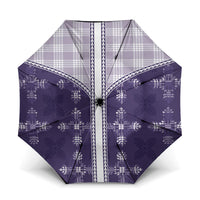 Purple Hawaii Paniolo Quilt Motif Umbrella LT05 One Size Folded 11.42 inch Opened Diameter 37.4 inch Purple - Polynesian Pride