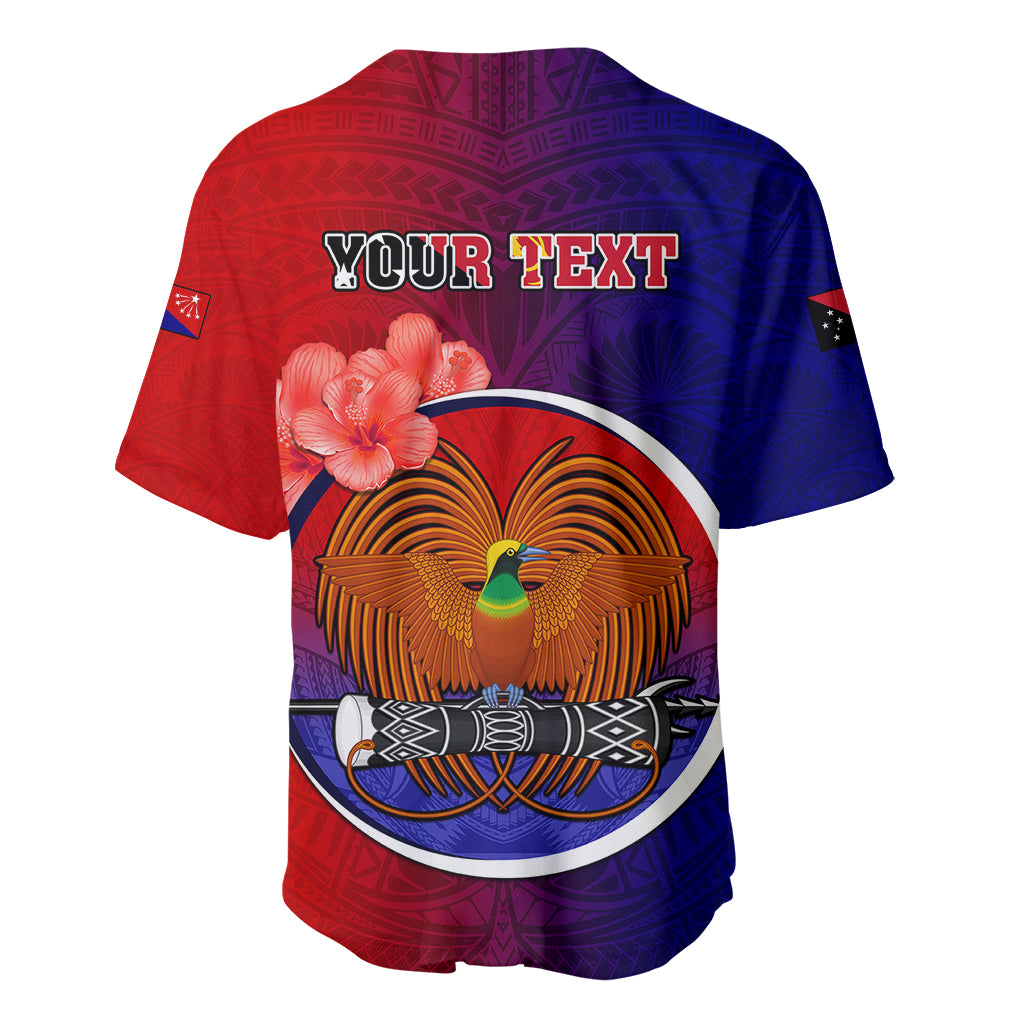 Personalized Papua New Guinea Central Province Baseball Jersey Mix Coat Of Arms Polynesian Pattern LT05 - Polynesian Pride