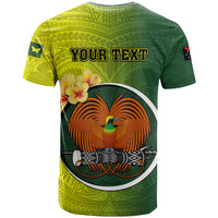 Personalized Papua New Guinea Oro Province T Shirt Mix Coat Of Arms Polynesian Pattern LT05 - Polynesian Pride