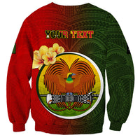 Personalized Papua New Guinea Eastern Highlands Province Sweatshirt Mix Coat Of Arms Polynesian Pattern LT05 - Polynesian Pride