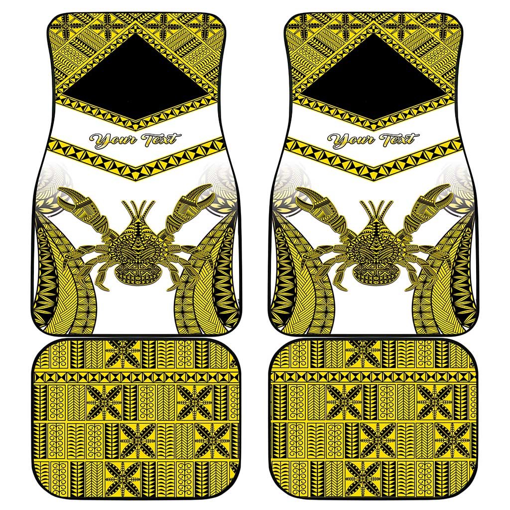 Niue The Rock Of Polynesia Car Mats Peniamina Gospel Day Yellow Version