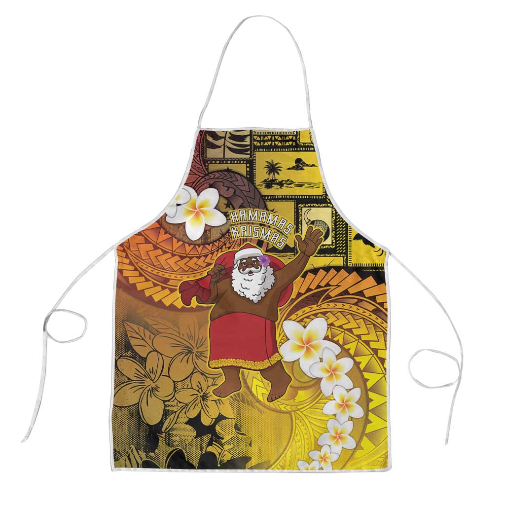 Papua New Guinea Retro Christmas Apron Hamamas Krismas - Polynesian Pride