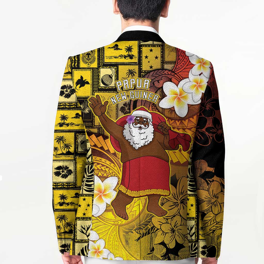 Papua New Guinea Retro Christmas Blazer Hamamas Krismas - Polynesian Pride