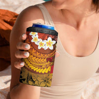 Papua New Guinea Retro Christmas 4 in 1 Can Cooler Tumbler Hamamas Krismas - Polynesian Pride