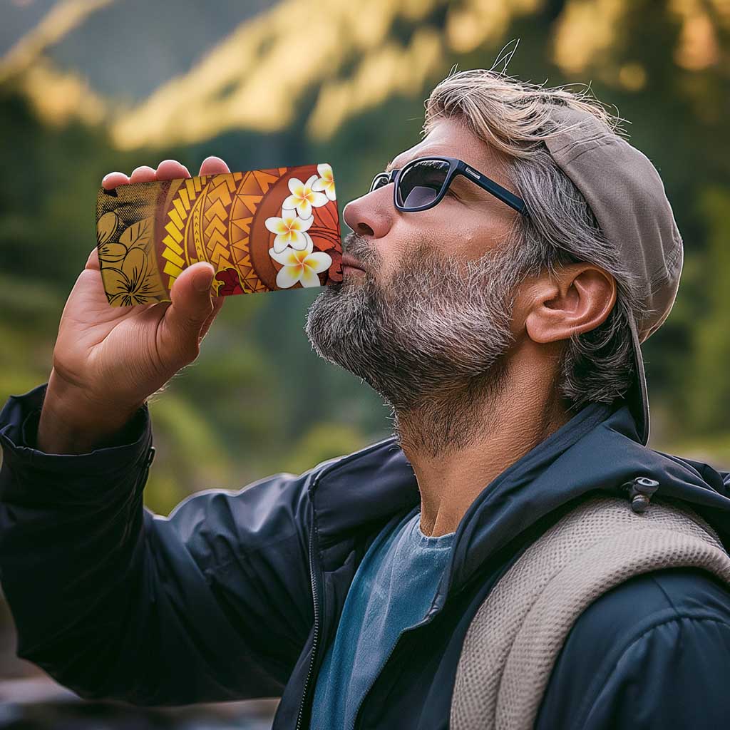 Papua New Guinea Retro Christmas 4 in 1 Can Cooler Tumbler Hamamas Krismas - Polynesian Pride