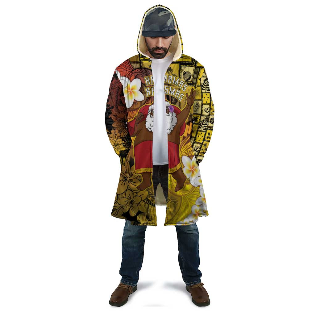 Papua New Guinea Retro Christmas Cloak Hamamas Krismas - Polynesian Pride