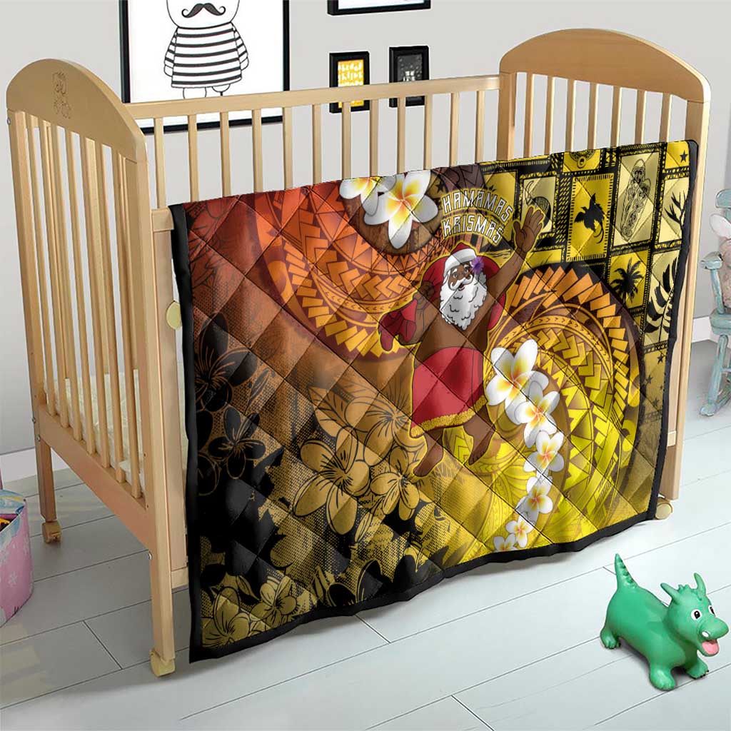 Papua New Guinea Retro Christmas Quilt Hamamas Krismas - Polynesian Pride