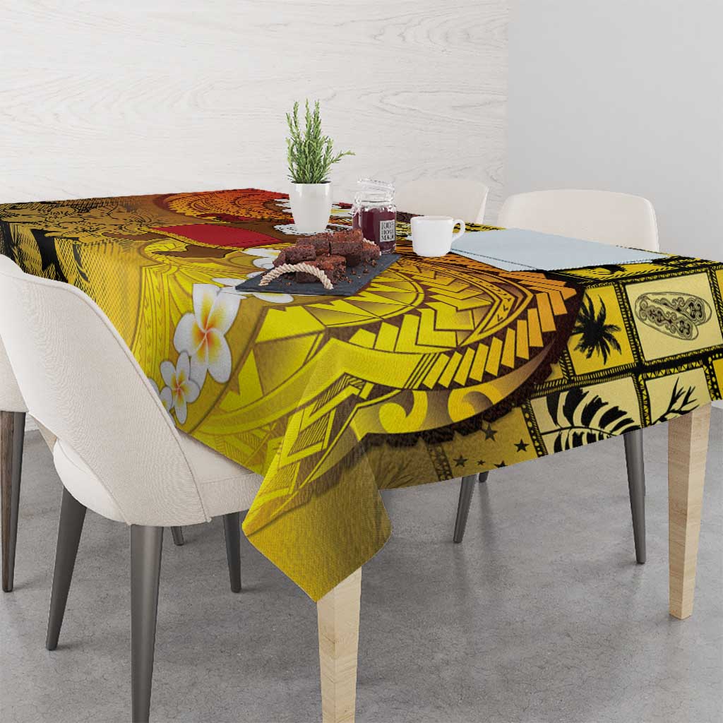 Papua New Guinea Retro Christmas Tablecloth Hamamas Krismas - Polynesian Pride
