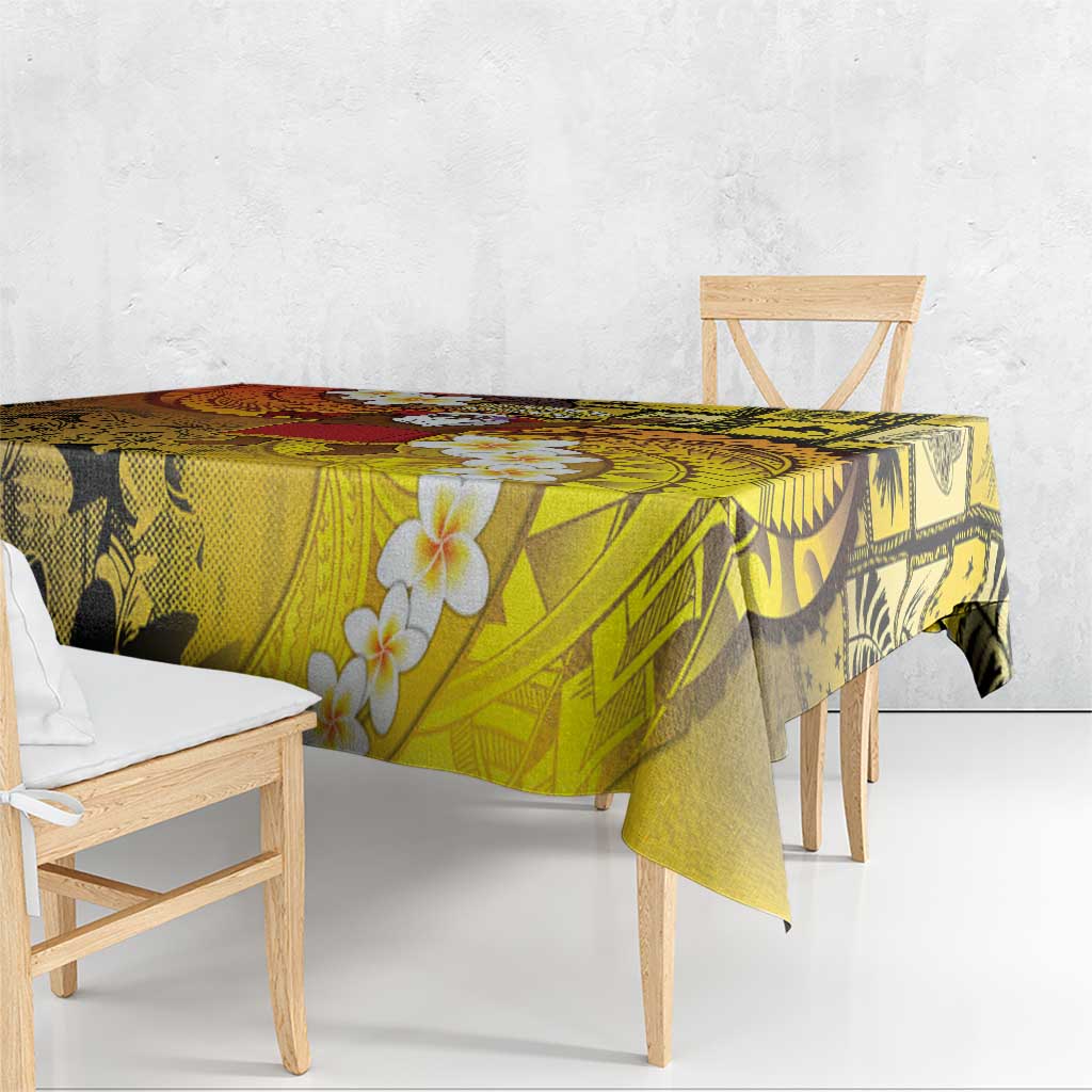 Papua New Guinea Retro Christmas Tablecloth Hamamas Krismas - Polynesian Pride