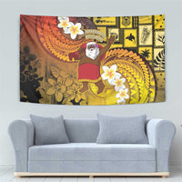 Papua New Guinea Retro Christmas Tapestry Hamamas Krismas - Polynesian Pride