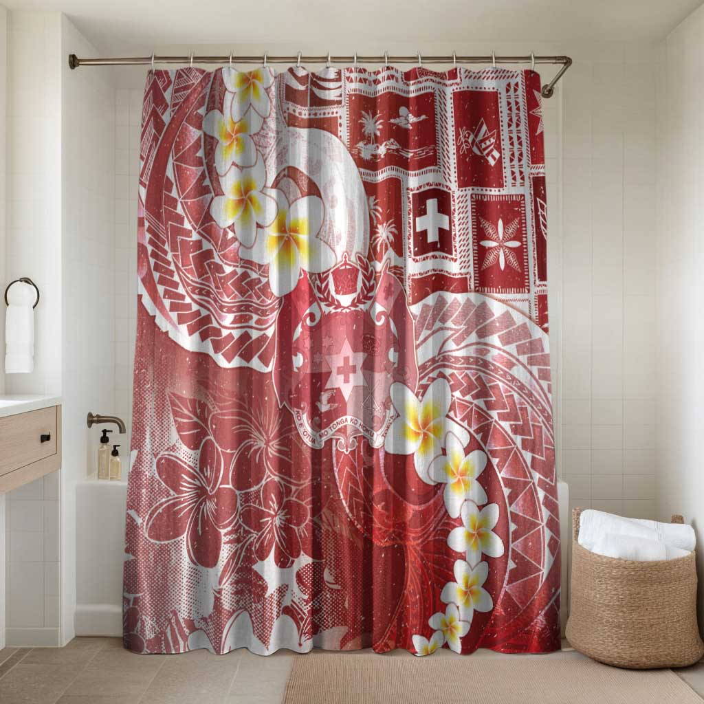 Tonga Christmas Bathroom Set Kilisimasi Fiefia Retro Style Red - Polynesian Pride