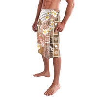 Tonga Christmas Lavalava Kilisimasi Fiefia Retro Style Brown - Polynesian Pride