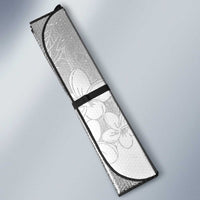 Tonga Christmas Auto Sun Shade Kilisimasi Fiefia Retro Style White - Polynesian Pride