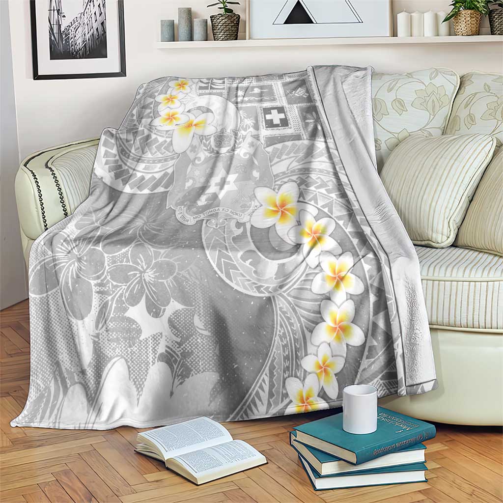 Tonga Christmas Blanket Kilisimasi Fiefia Retro Style White - Polynesian Pride