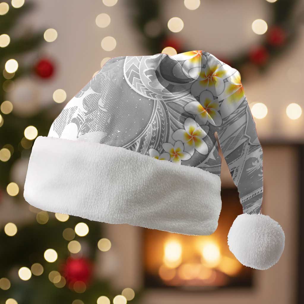 Tonga Christmas Santa Hat Kilisimasi Fiefia Retro Style White LT05 Without Fur White - Polynesian Pride