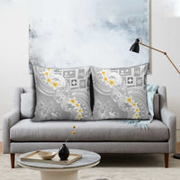Tonga Christmas Pillow Cover Kilisimasi Fiefia Retro Style White - Polynesian Pride
