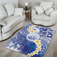 Federated States Of Micronesia Christmas Area Rug Retro Style Bright Version - Polynesian Pride