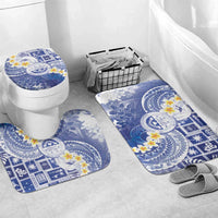 Federated States Of Micronesia Christmas Bathroom Set Retro Style Bright Version - Polynesian Pride