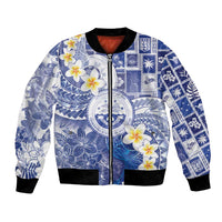 Federated States Of Micronesia Christmas Bomber Jacket Retro Style Bright Version - Polynesian Pride