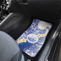 Federated States Of Micronesia Christmas Car Mats Retro Style Bright Version - Polynesian Pride